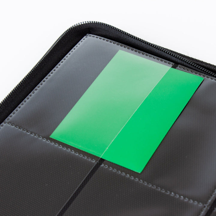 POCKET GAMES - Palms Off Gaming: Collector’s Series 4 Pocket Zip Trading Card Binder Black TCG Accessories