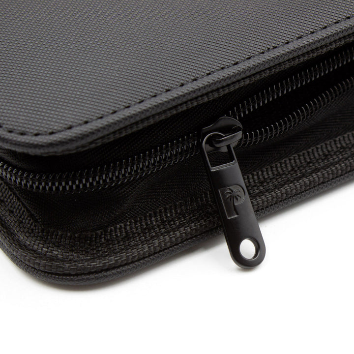 POCKET GAMES - Palms Off Gaming: Collector’s Series 12 Pocket Zip Trading Card Binder Black TCG Accessories