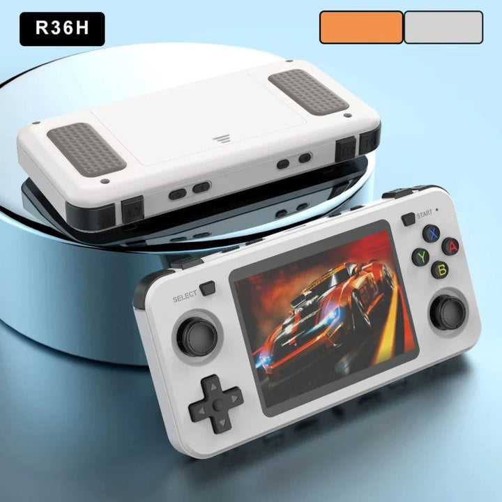 Pocket Games: Game Console R36H in White