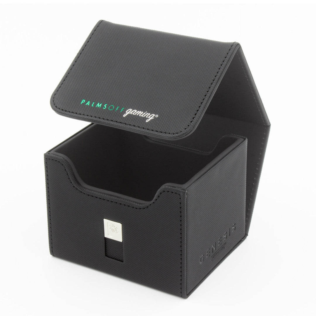 POCKET GAMES - Palms Off Gaming: Genesis Deck Box Black TCG Accessories