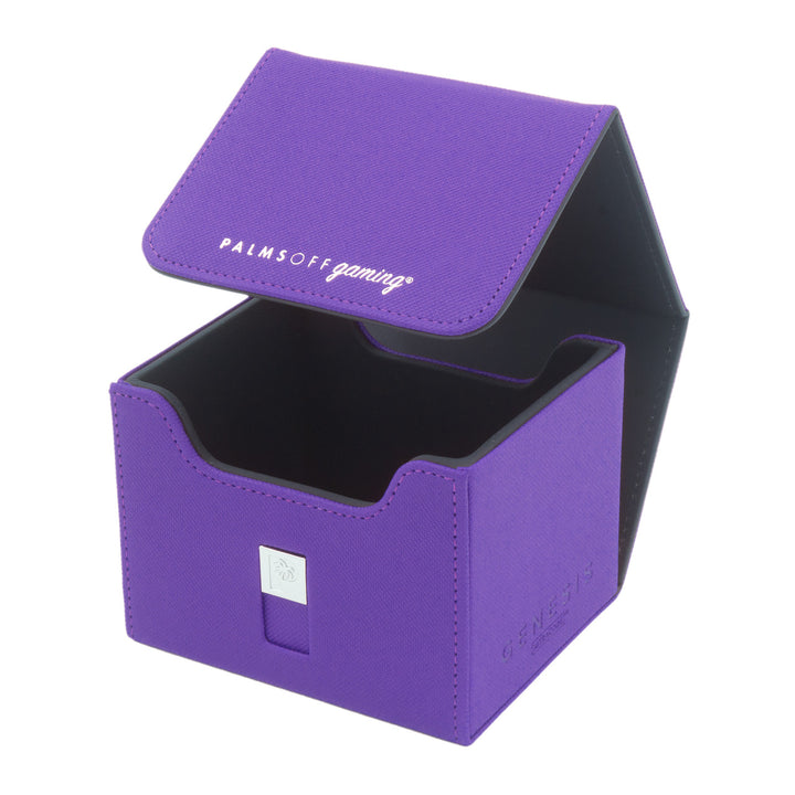 POCKET GAMES - Palms Off Gaming: Genesis Deck Box Purple TCG Accessories