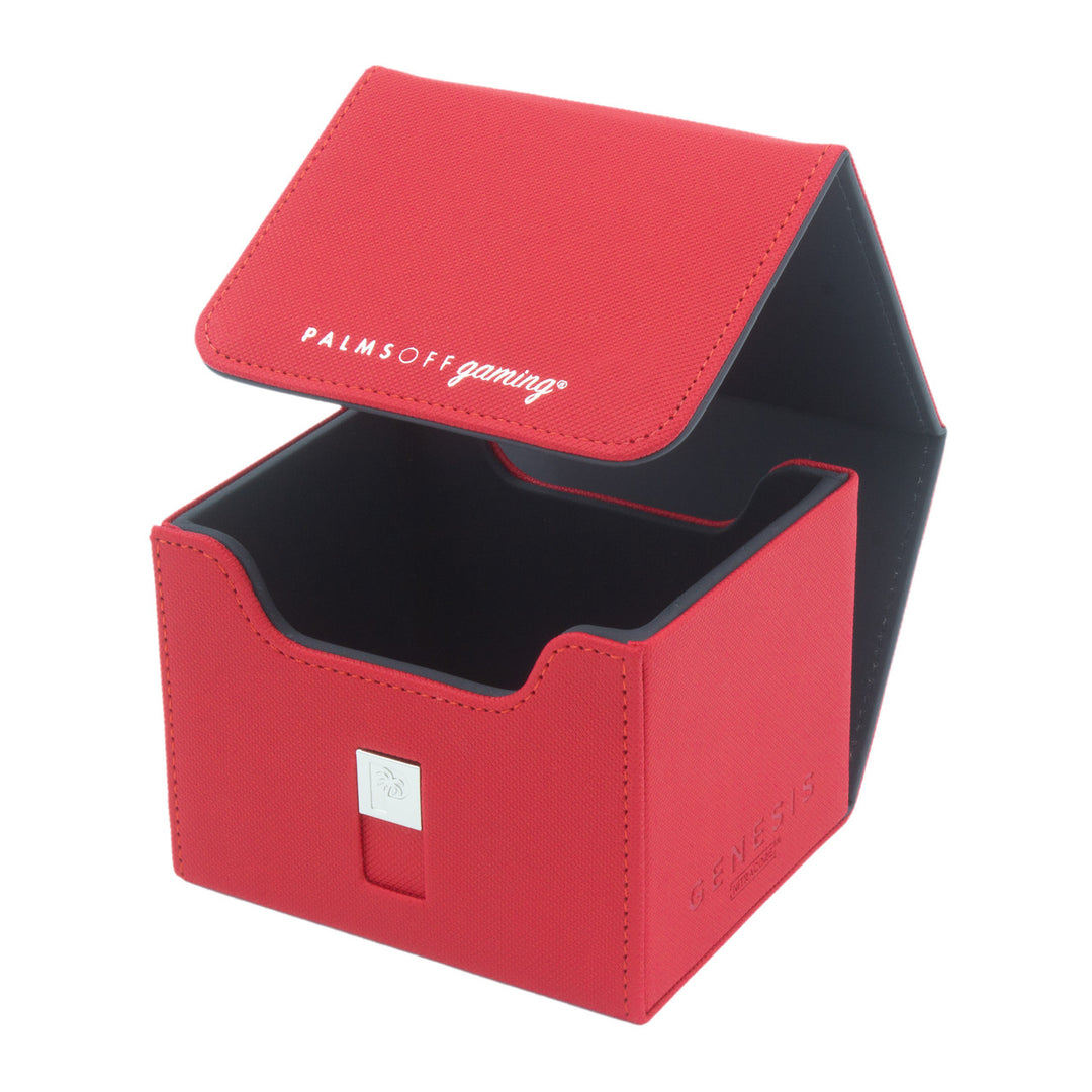 POCKET GAMES - Palms Off Gaming: Genesis Deck Box Red TCG Accessories