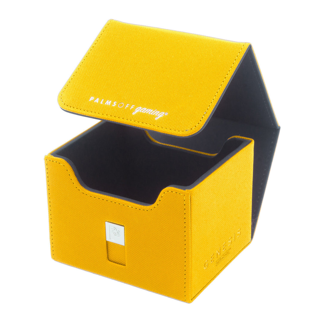 POCKET GAMES - Palms Off Gaming: Genesis Deck Box Yellow TCG Accessories
