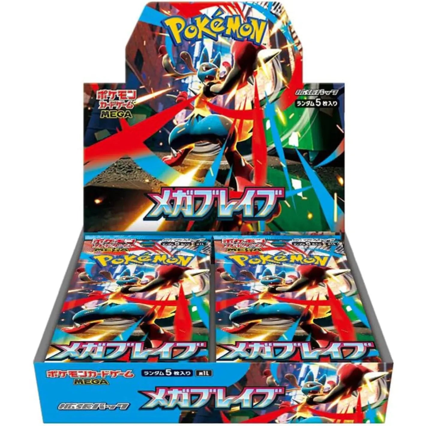 POCKET GAMES - Pokémon TCG: Mega Brave (M1L) Booster Box & Booster Pack Box Pokémon Jap