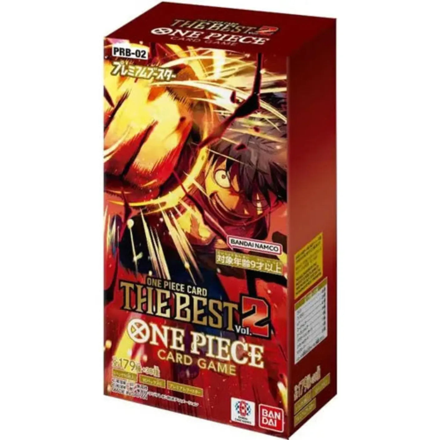POCKET GAMES - One Piece TCG (PRB-02) – Premium Booster The Best Vol.2 Booster Box & Pack [JP] Box Japanese OP