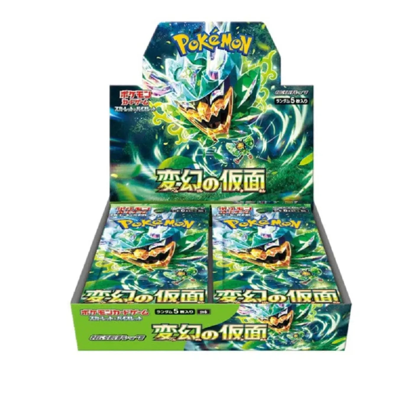 POCKET GAMES - Pokémon Mask of Change (SV6) Booster pack Pokémon Jap