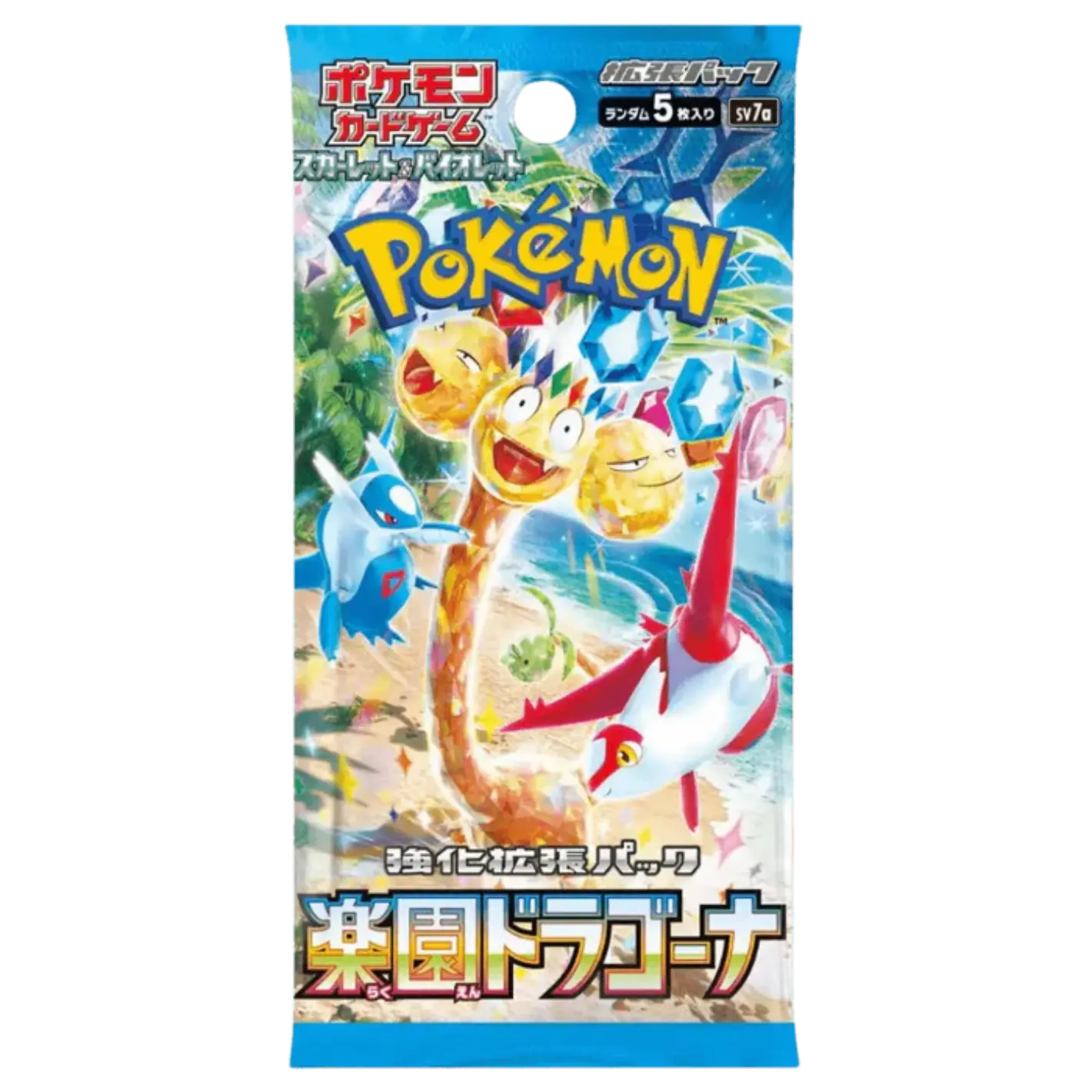 POCKET GAMES - Pokémon Paradise Dragona (SV7a) Booster pack Pokémon Jap