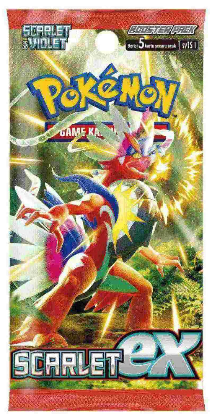 POCKET GAMES - Pokémon Scarlet ex (SV1S) Booster pack Pokémon Jap