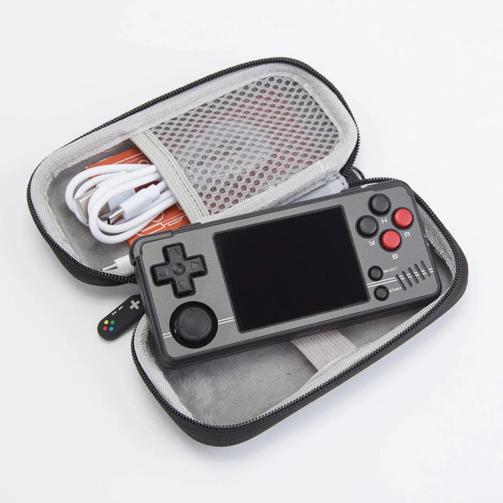 Pocket Games Miyoo A30 in black and miyoo carry case