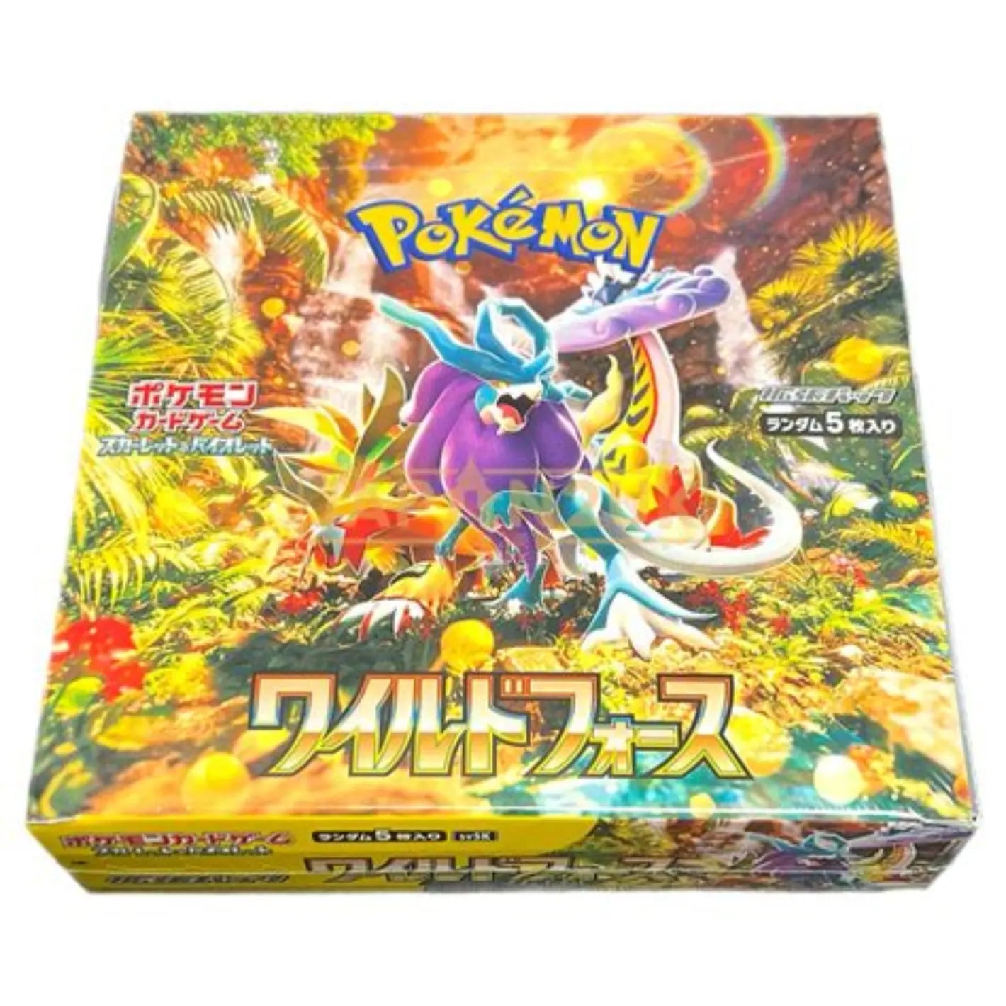 POCKET GAMES - Pokémon Wild Force (SV5K) Box Pokémon Jap